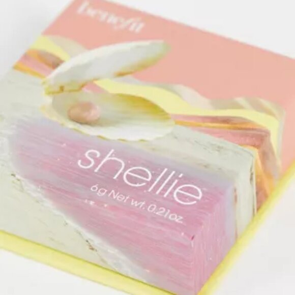 SALE! ✅ Benefit #SHELLIE Silky-Soft Powder Blush ✨ NEW IN BOX - Picture 5 of 9